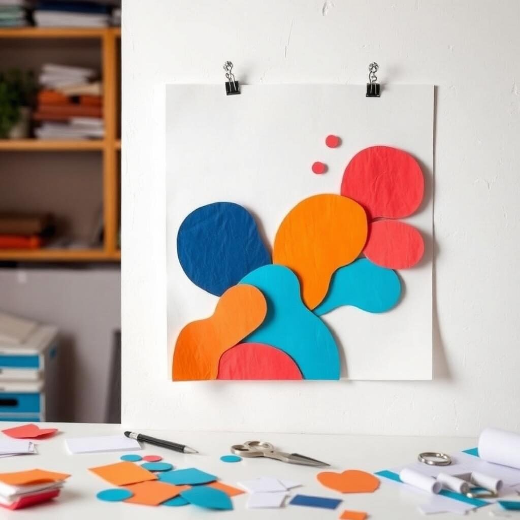 Finished acrylic marker artwork